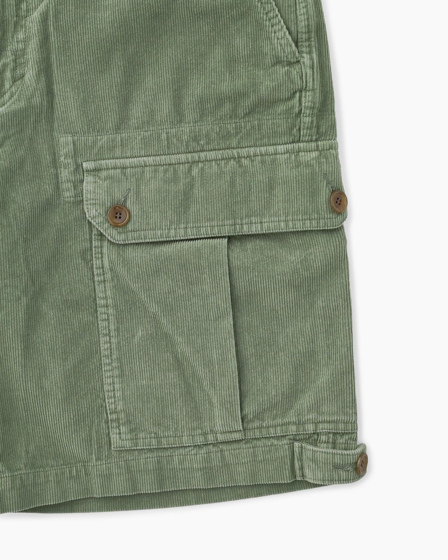 Corduroy Hiker Short Green