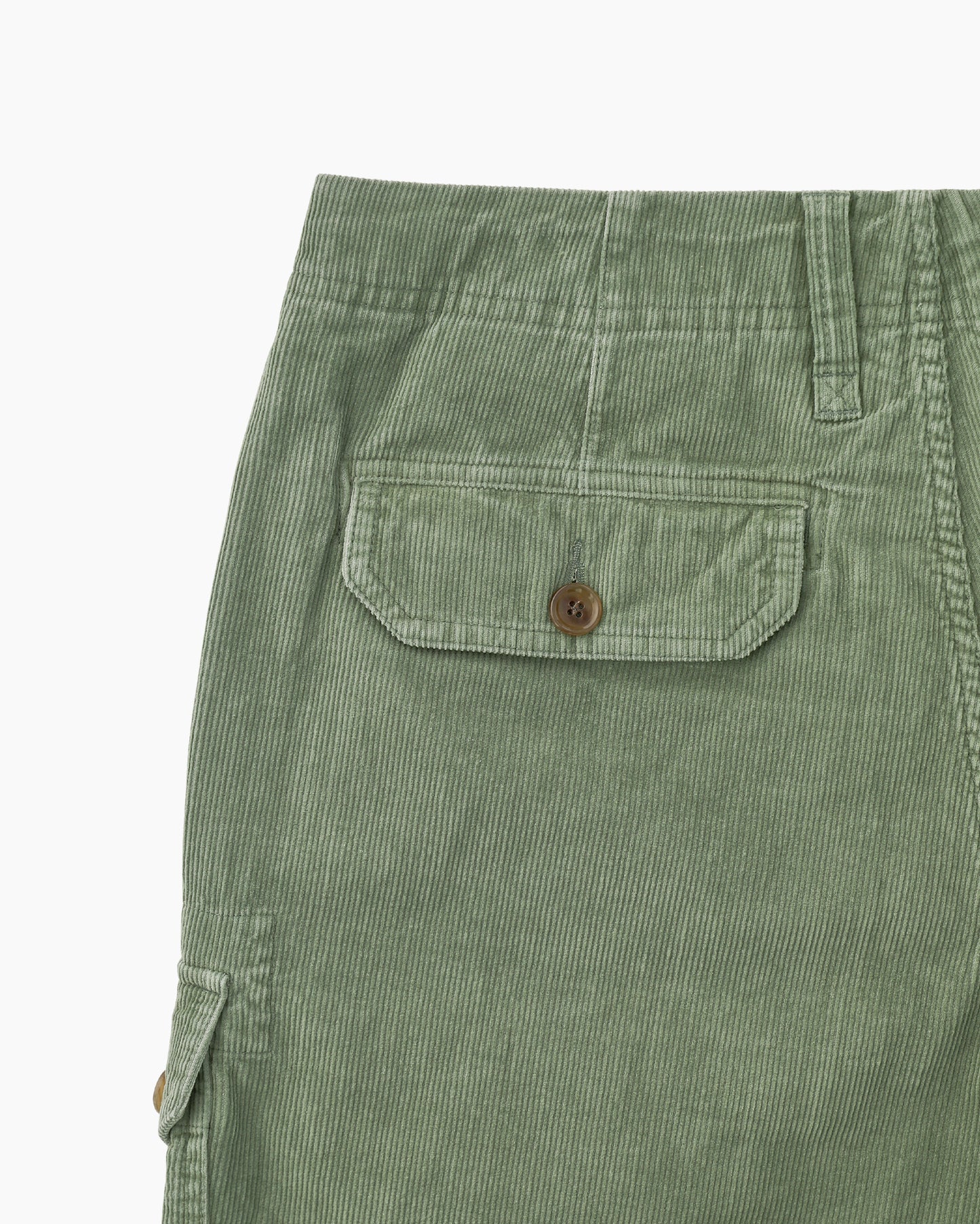 Corduroy Hiker Short Green