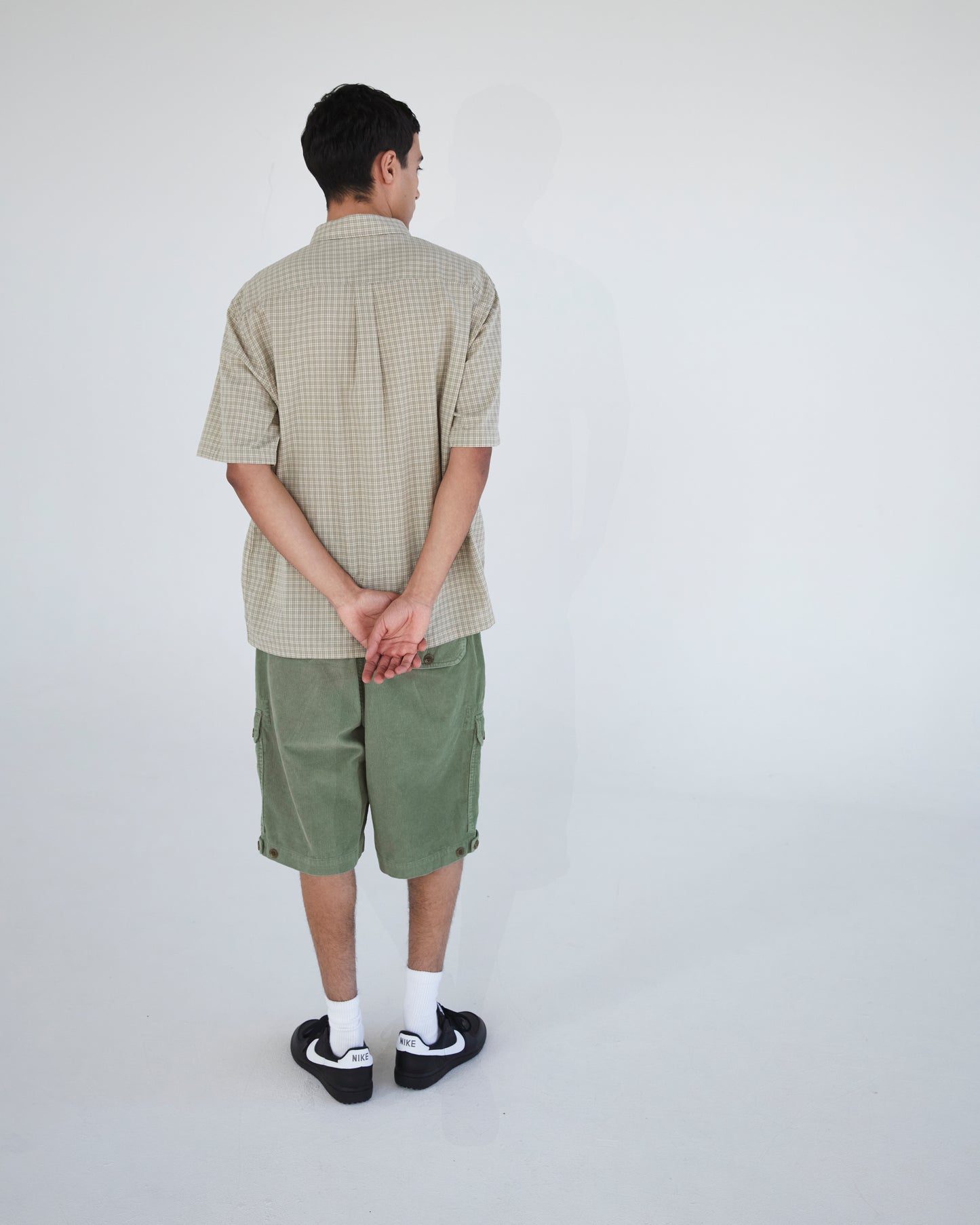 Corduroy Hiker Short Green