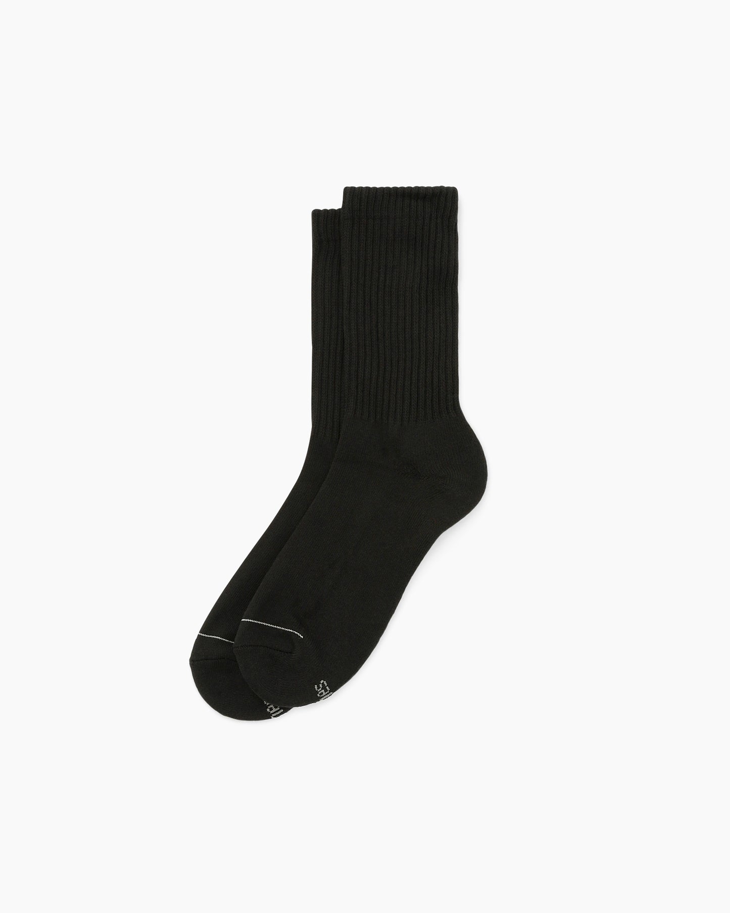 Crew Socks 2P Black