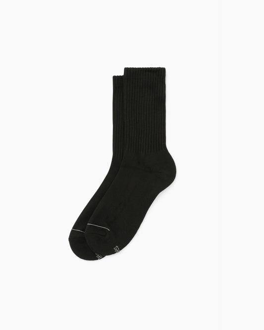 Crew Socks 2P Black