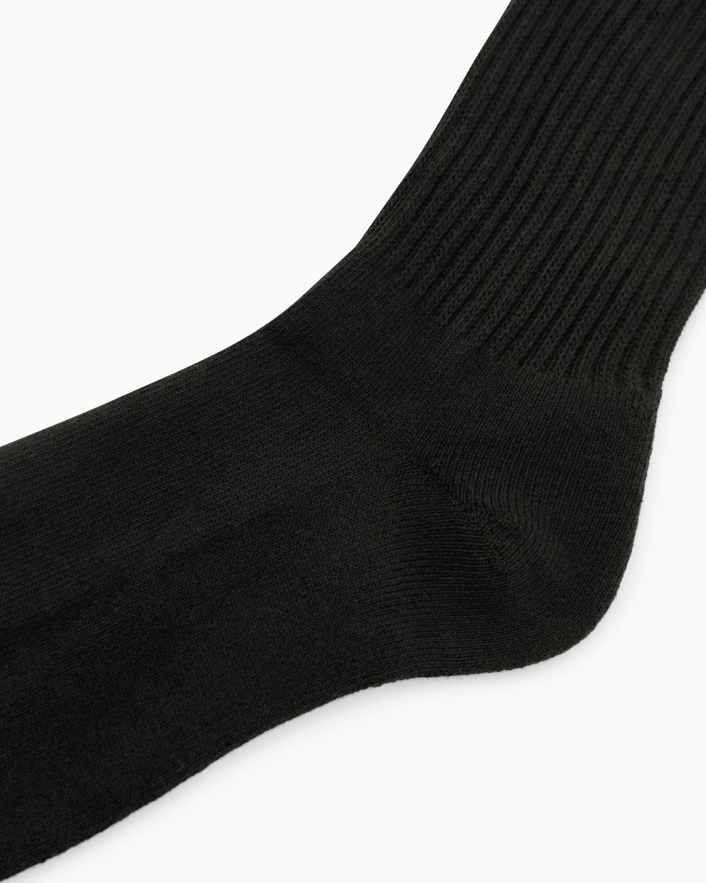 Crew Socks 2P Black