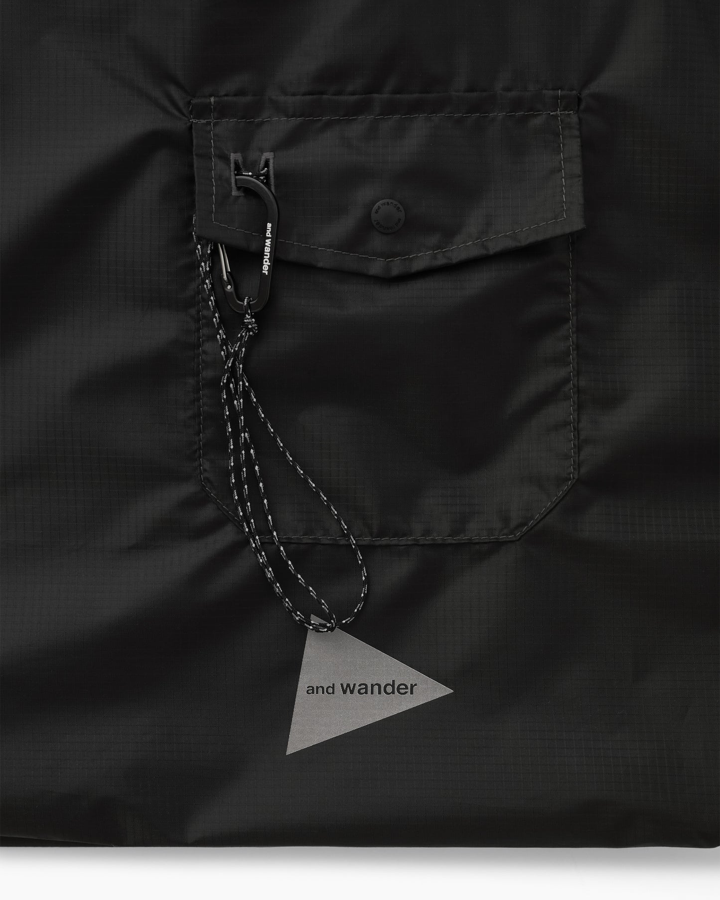 Crispy Rip Grocery Pocket Bag Black