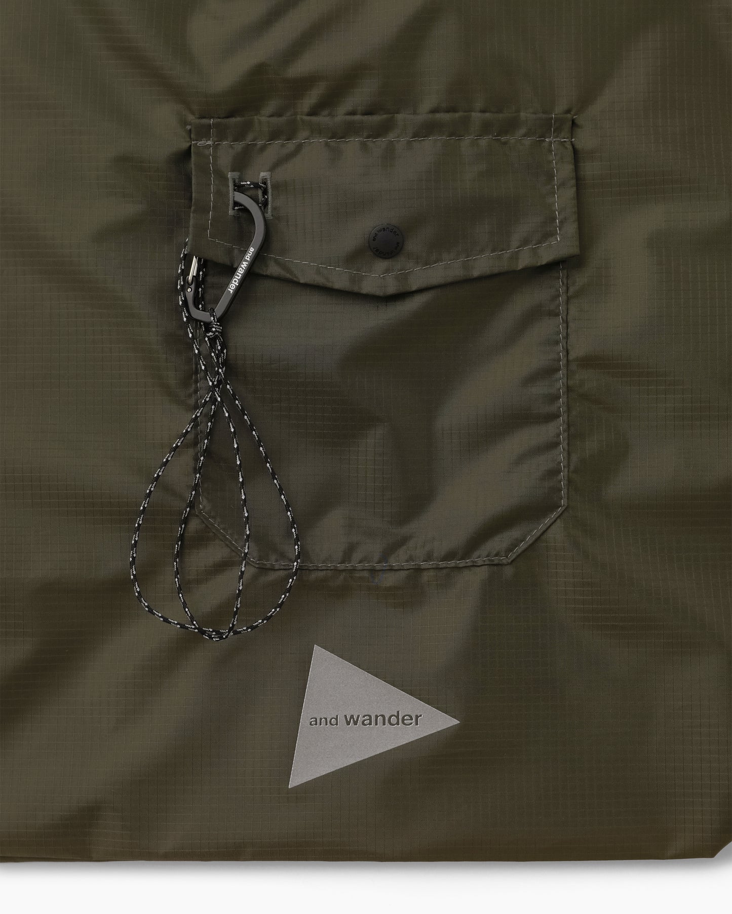 Crispy Rip Grocery Pocket Bag Khaki