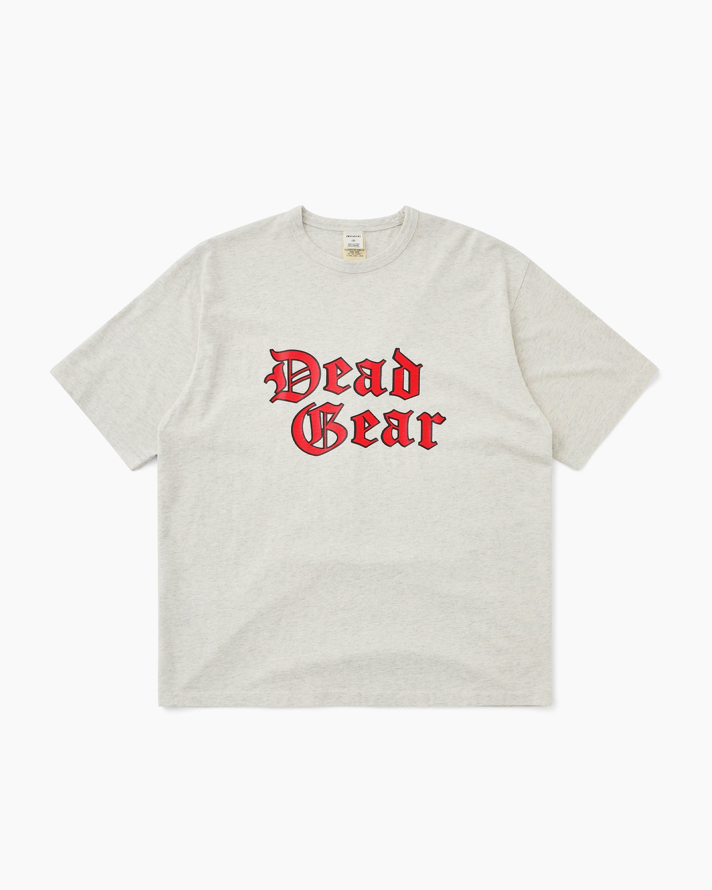 Dead Gear Tee Oatmeal