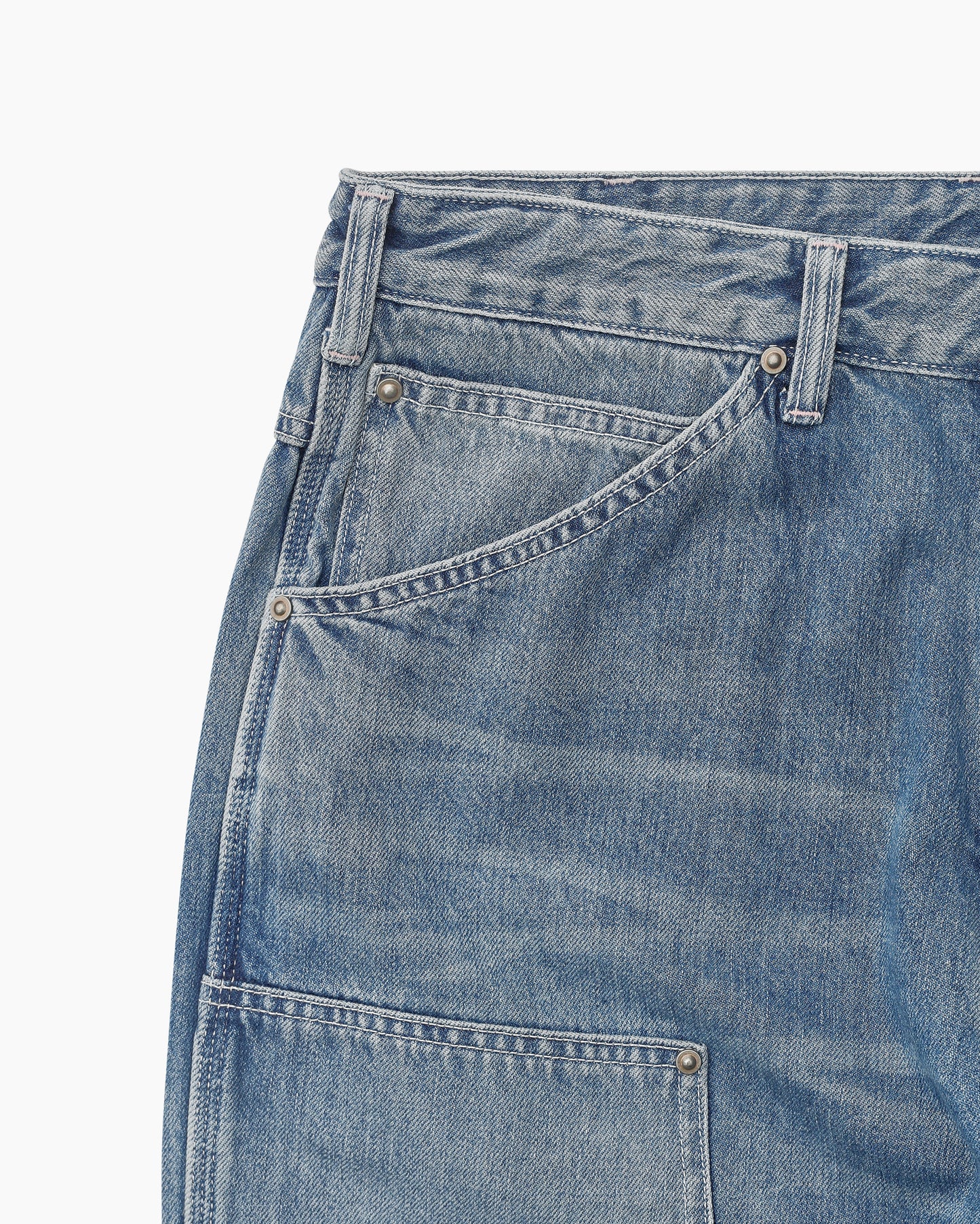 Denim Carpenter Pant Mid Blue