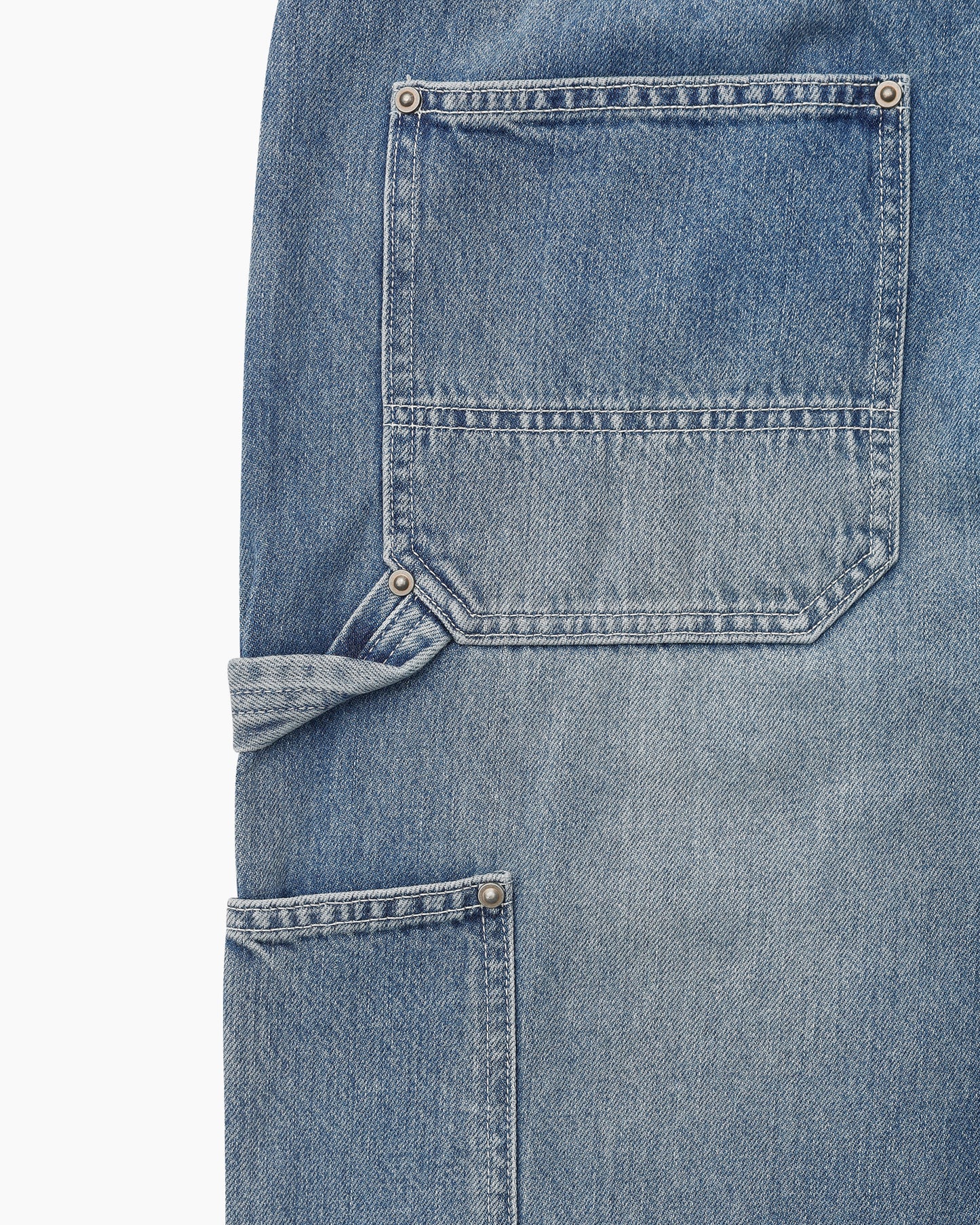 Denim Carpenter Pant Mid Blue