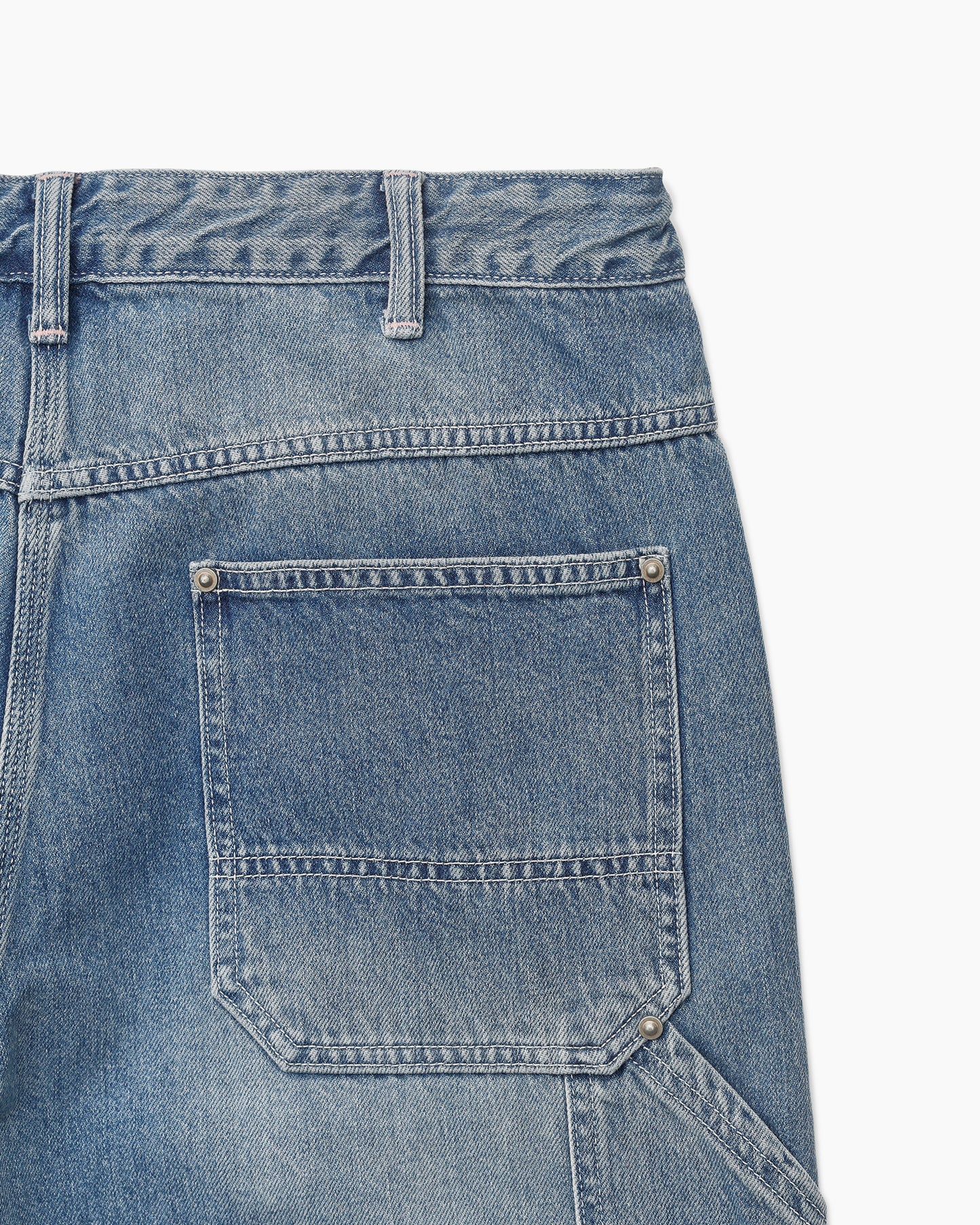 Denim Carpenter Pant Mid Blue