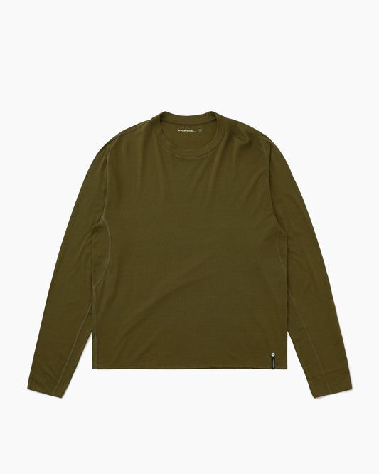 Drift Merino LS Dark Olive