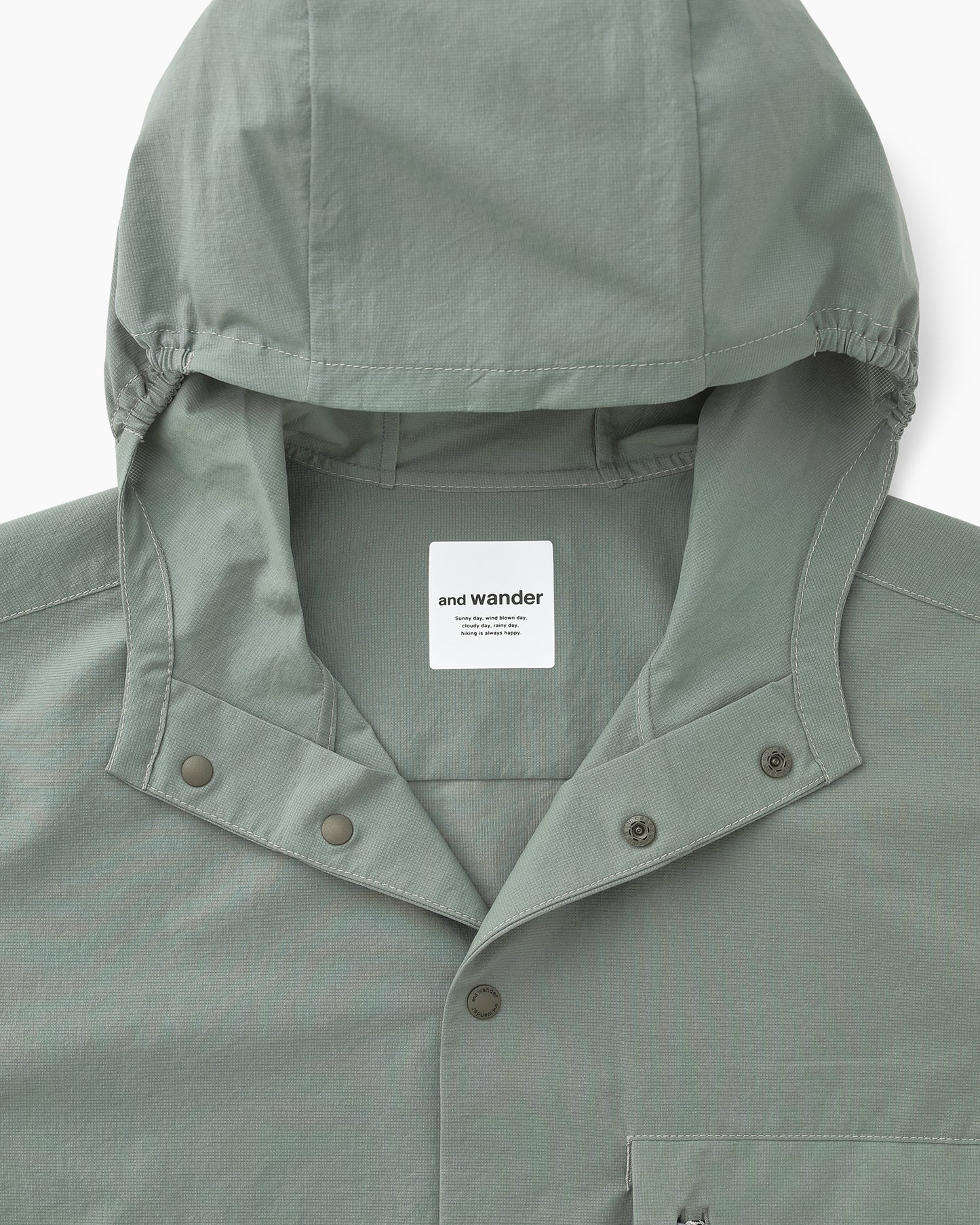 Dry Breathable Hoodie Blue Gray