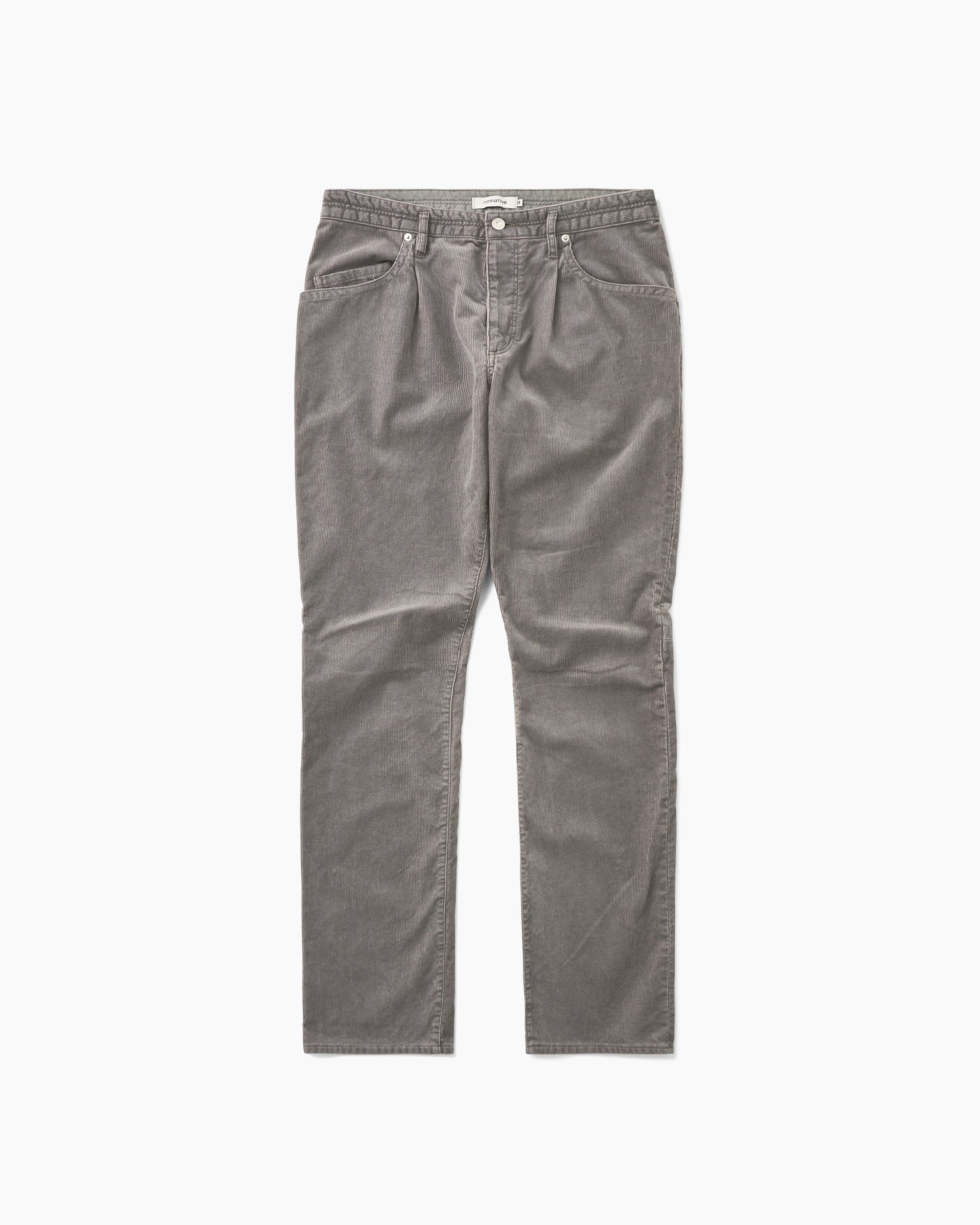 Dweller 5P Jeans Tp Cotton Cord Sulfur Dye Gray