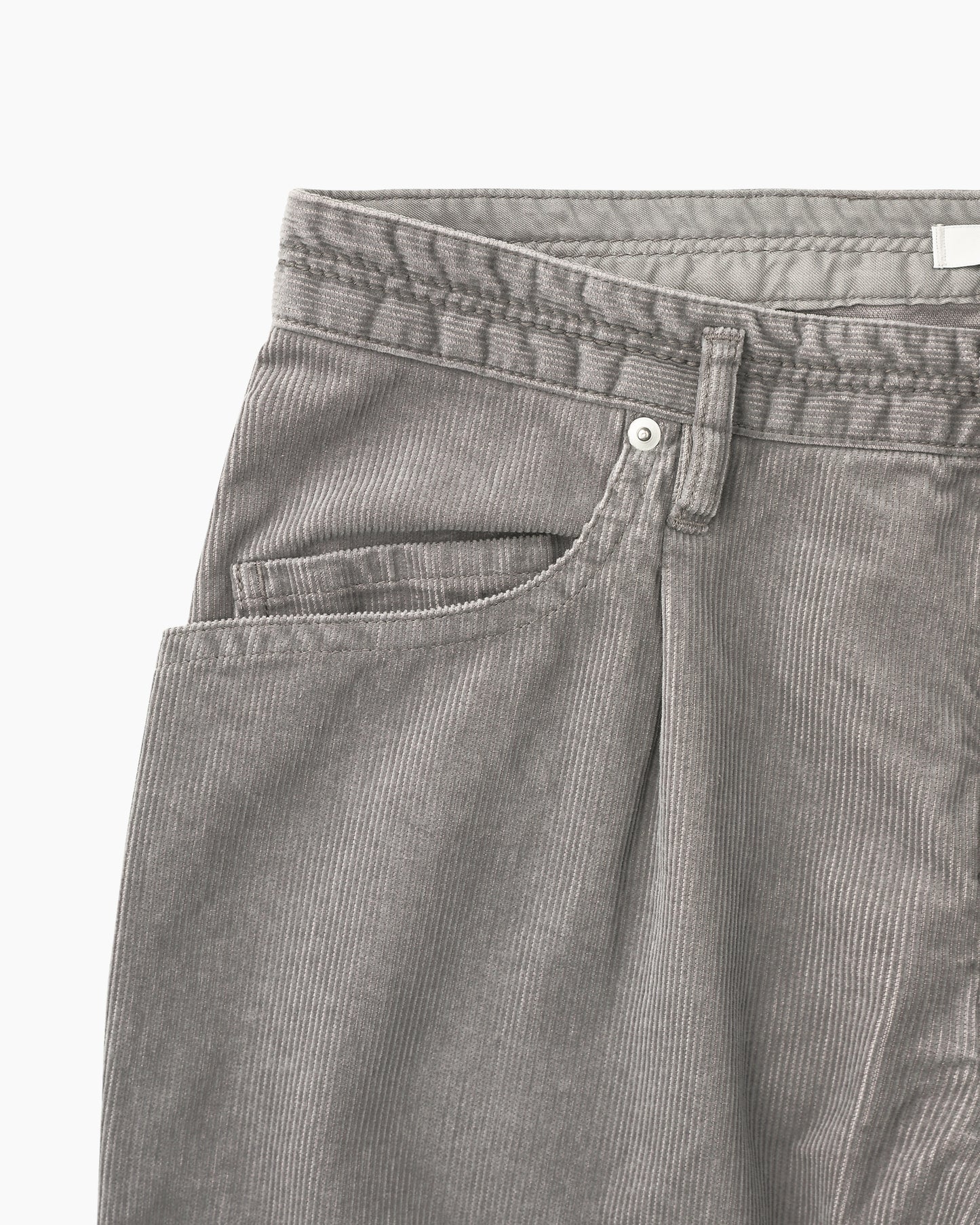 Dweller 5P Jeans Tp Cotton Cord Sulfur Dye Gray