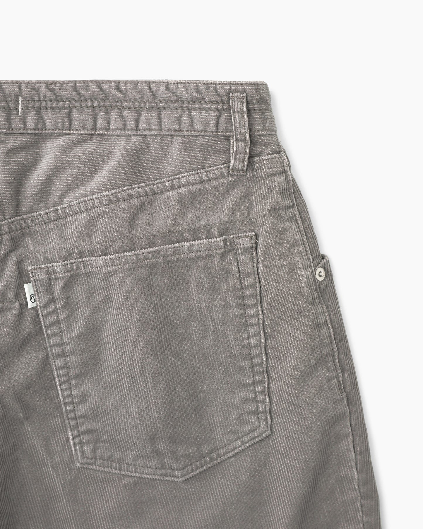 Dweller 5P Jeans Tp Cotton Cord Sulfur Dye Gray