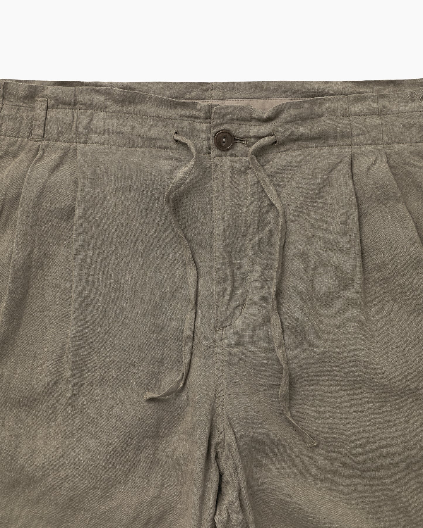 Dweller Easy Shorts Linen Canvas Gray
