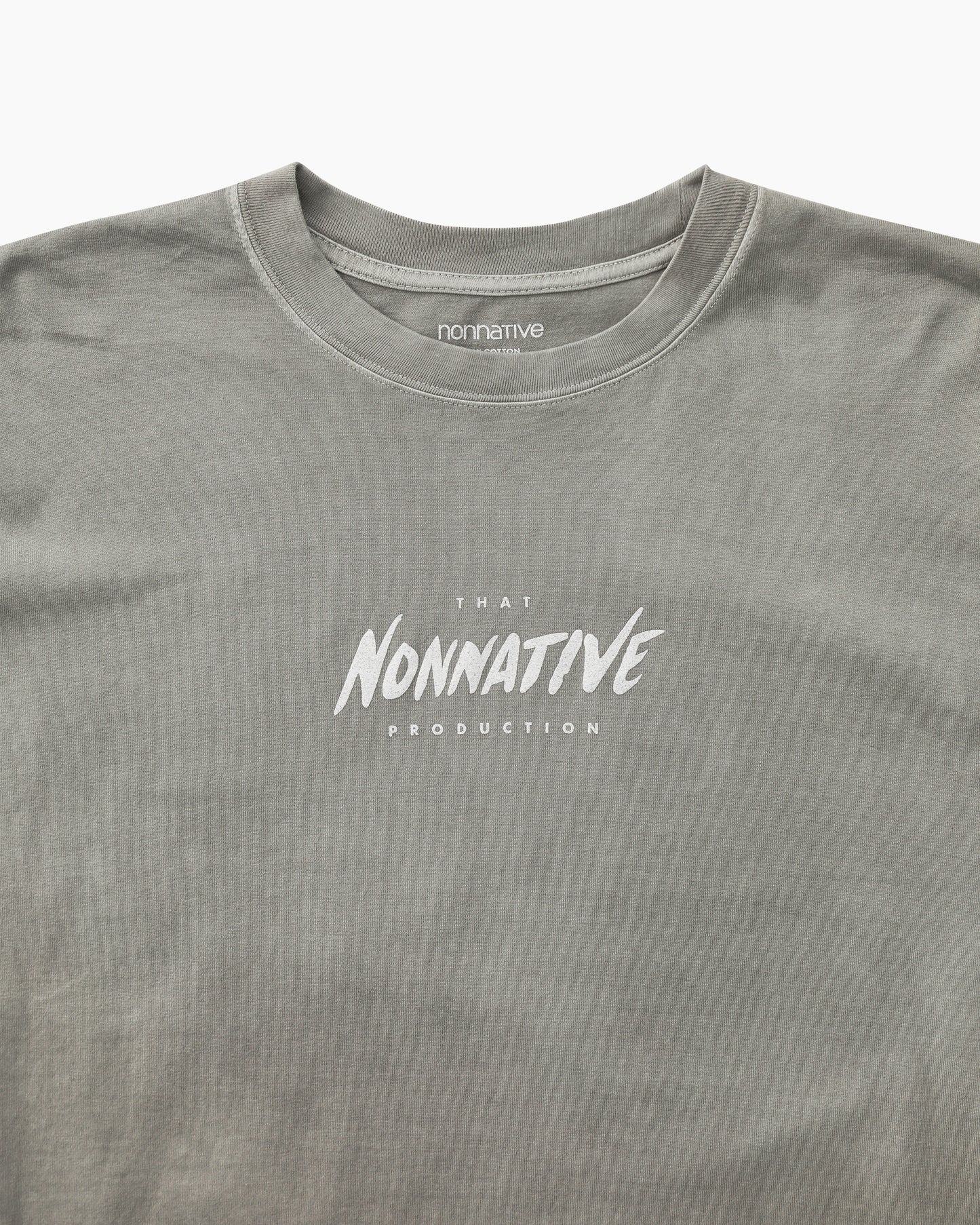 Dweller S/S Tee "That Nonnative Production" Gray