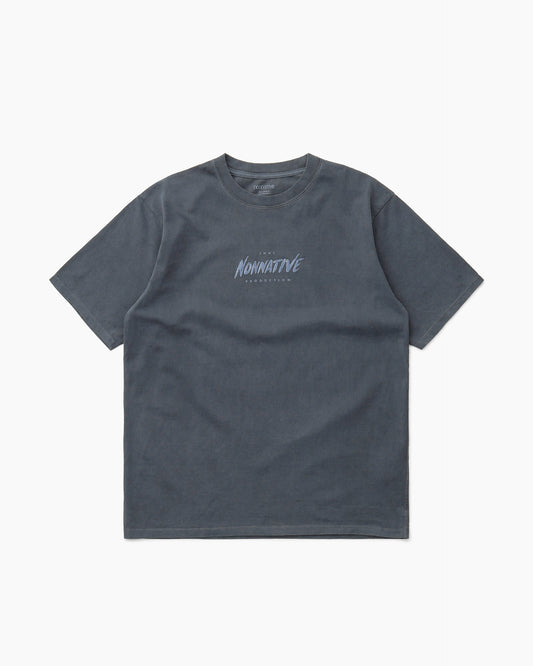 Dweller S/S Tee "That Nonnative Production" Navy