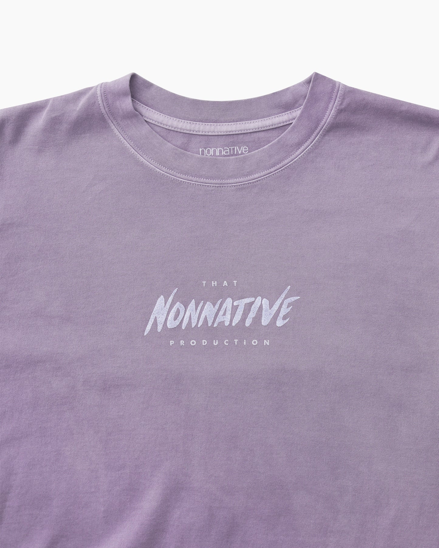 Dweller S/S Tee "That Nonnative Production" Purple