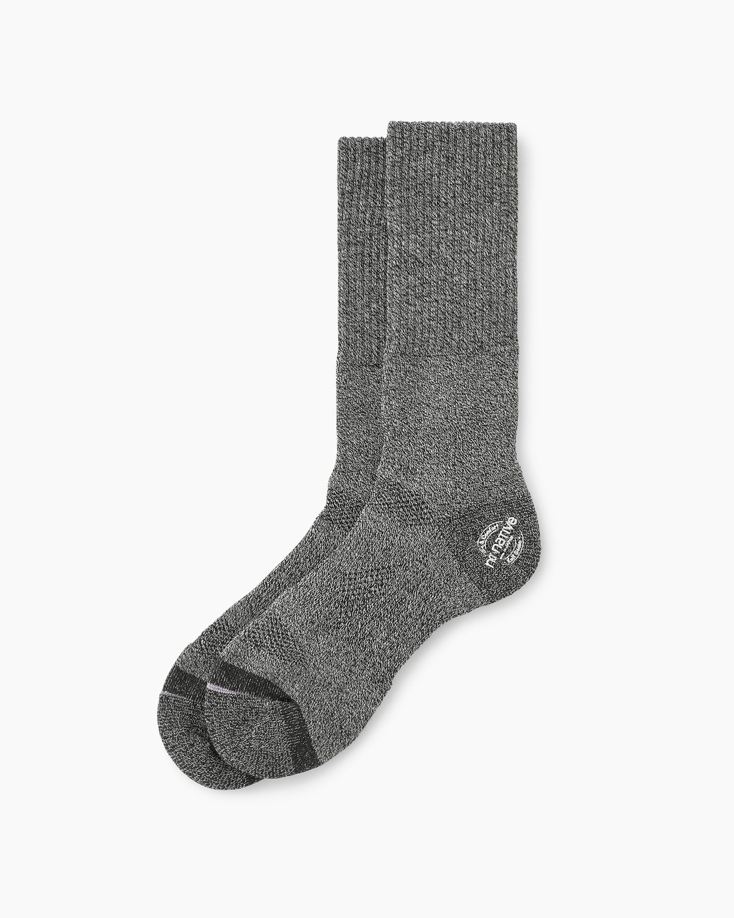 Dweller Socks Hi C/P/P Woven Charcoal