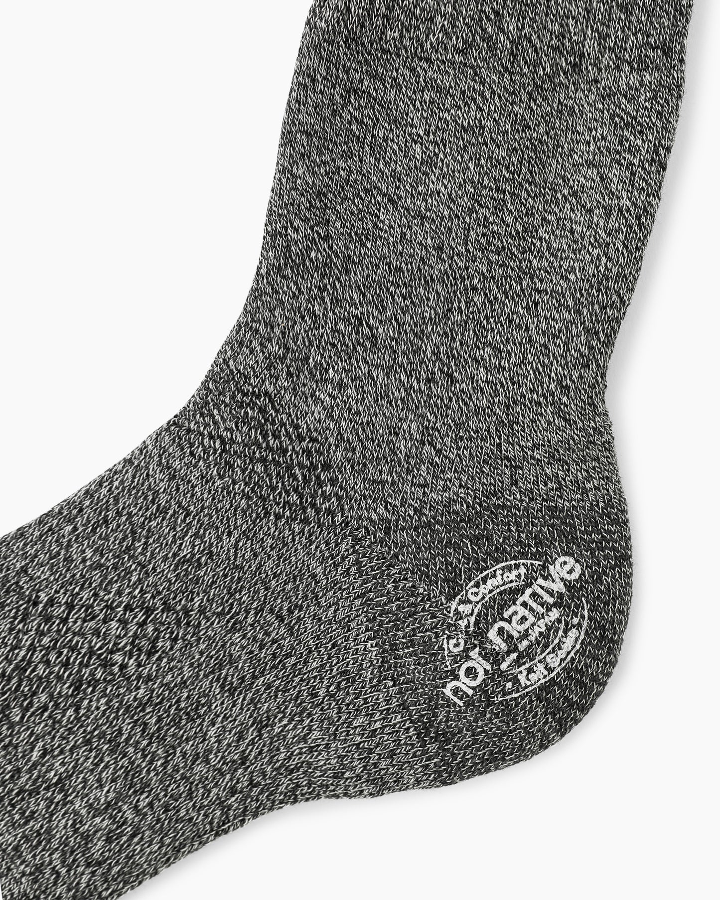 Dweller Socks Hi C/P/P Woven Charcoal
