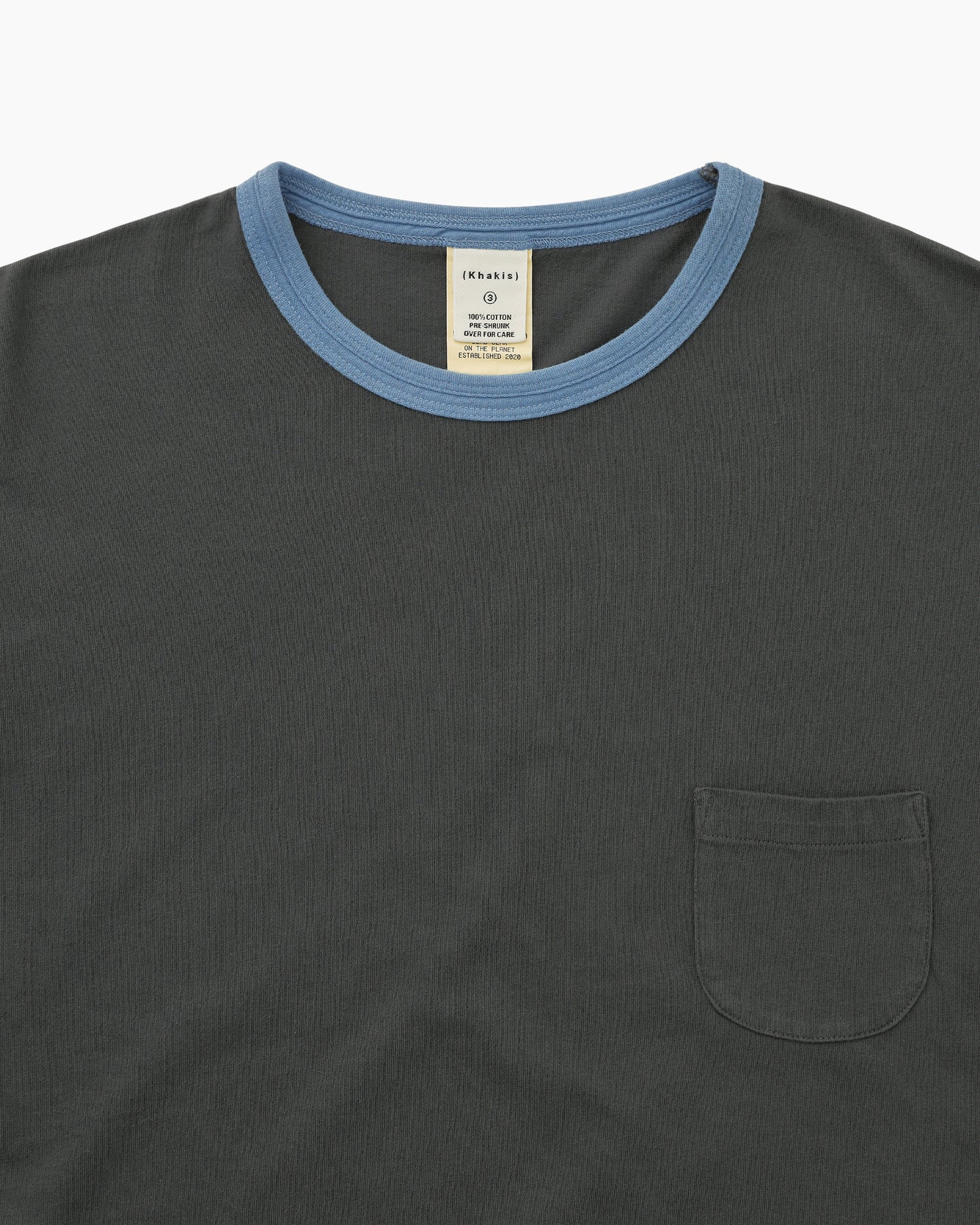 Faded Club Tee Charcoal