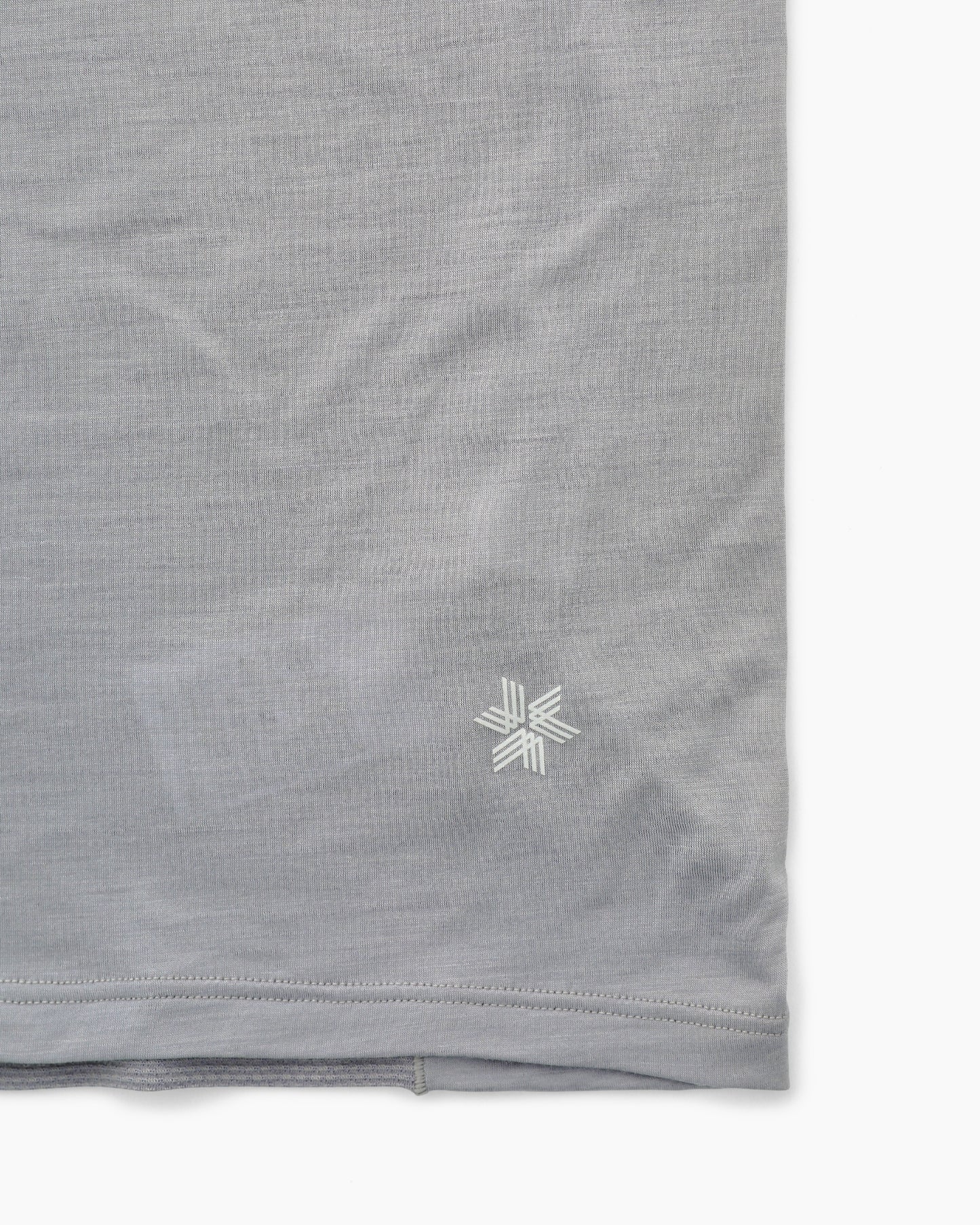 Fast Run Hybrid Wool Sleeveless Sleet Gray