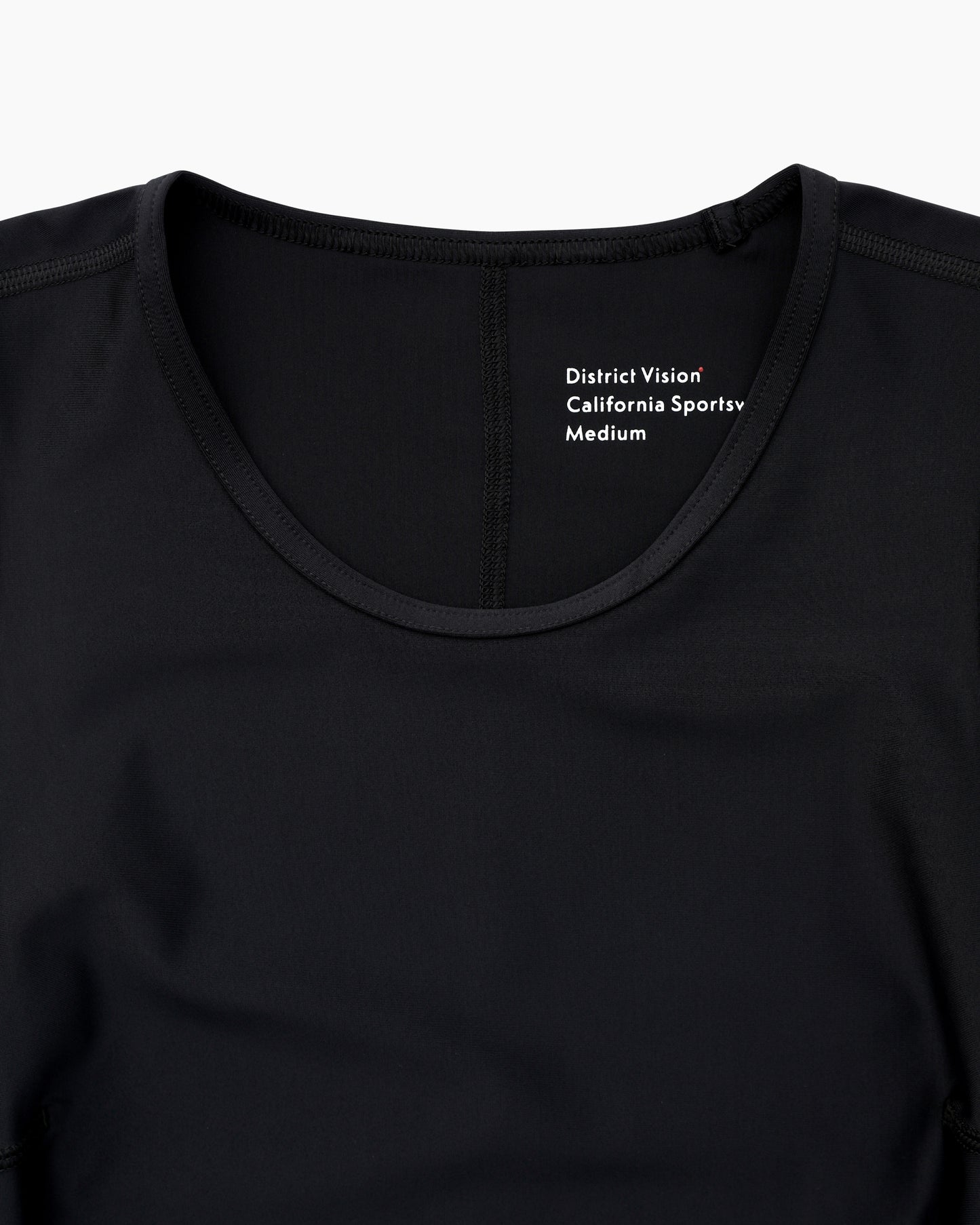 Fitted Training Tank Top Black