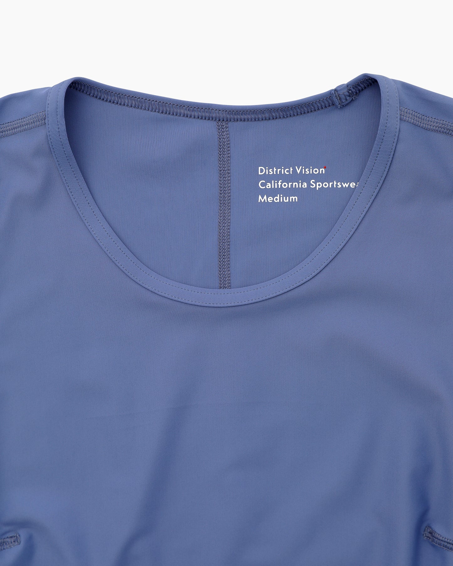 Fitted Training Tank Top Race Blue