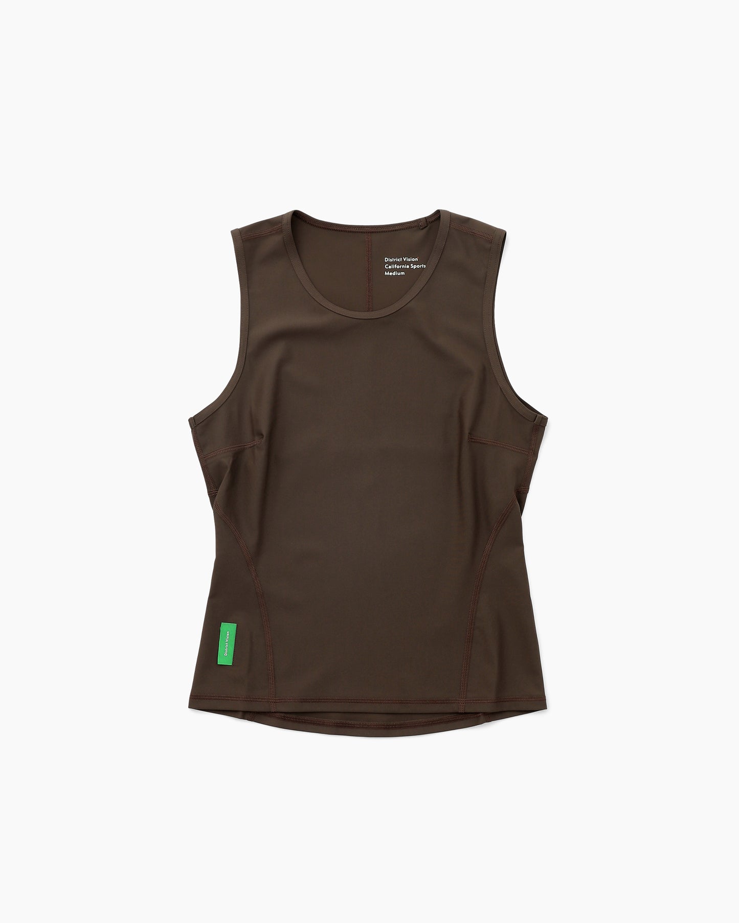 Fitted Training Tank Top Umber