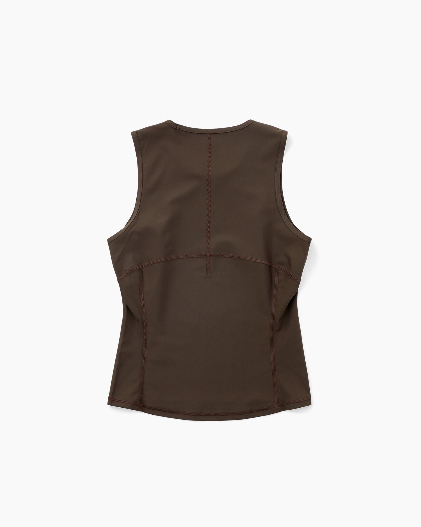 Fitted Training Tank Top Umber