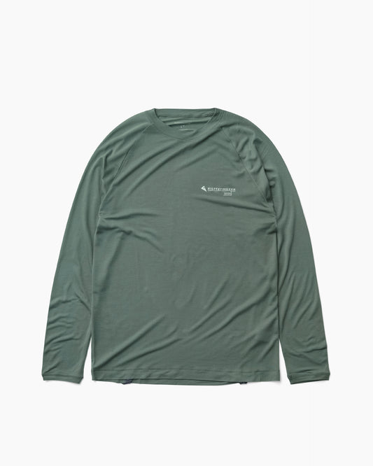 Groa LS Tee M's Teal Grey