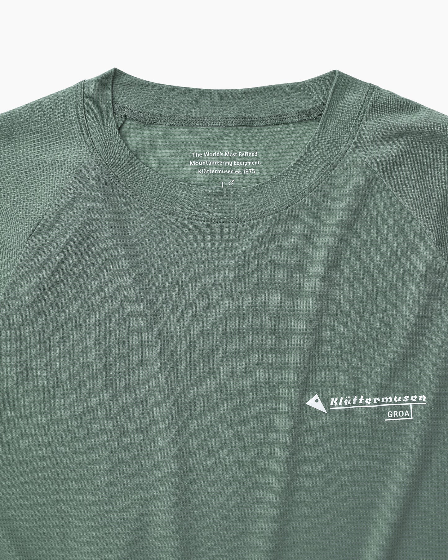 Groa LS Tee M's Teal Grey
