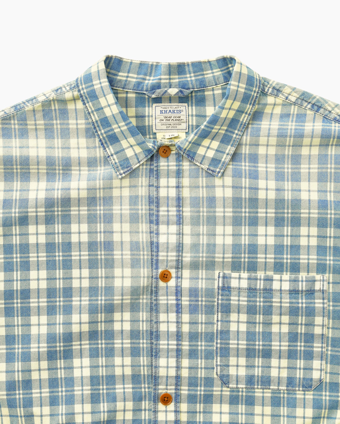 Hawaiian Jacket Aged Blue