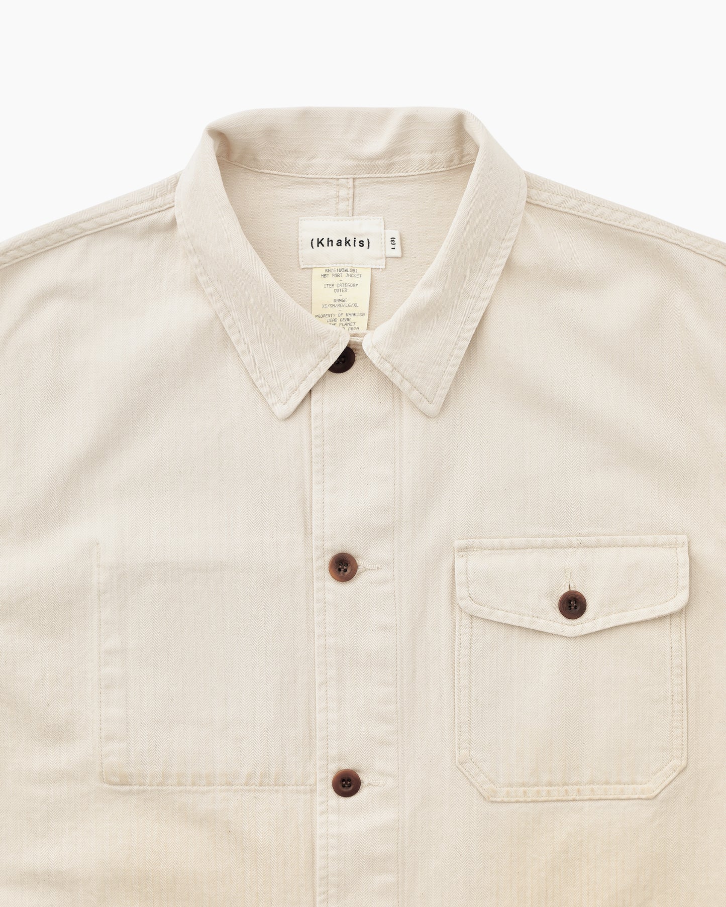 HBT Port Jacket Ecru