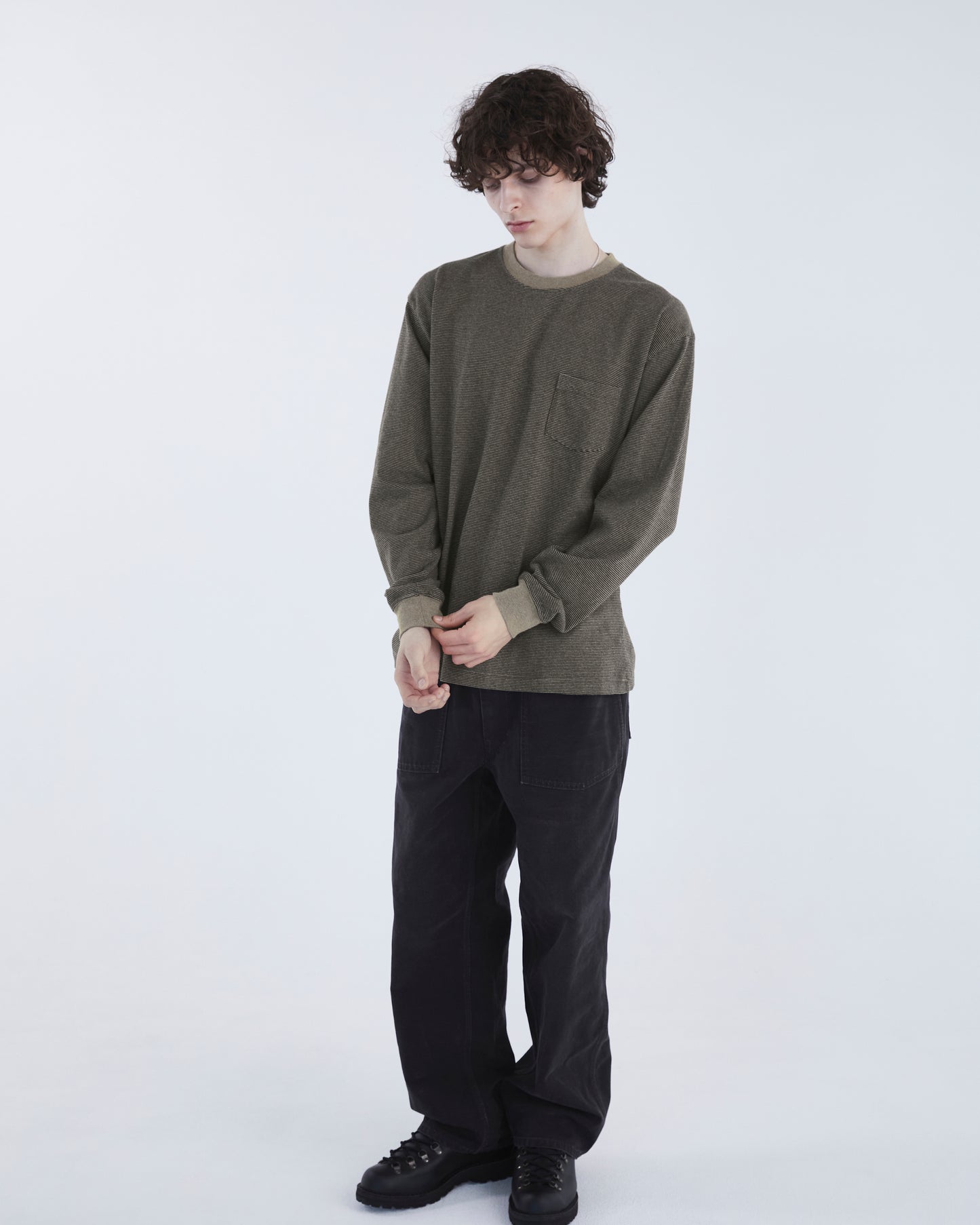 Heather L/S Tee Brown