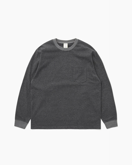 Heather L/S Tee Charcoal