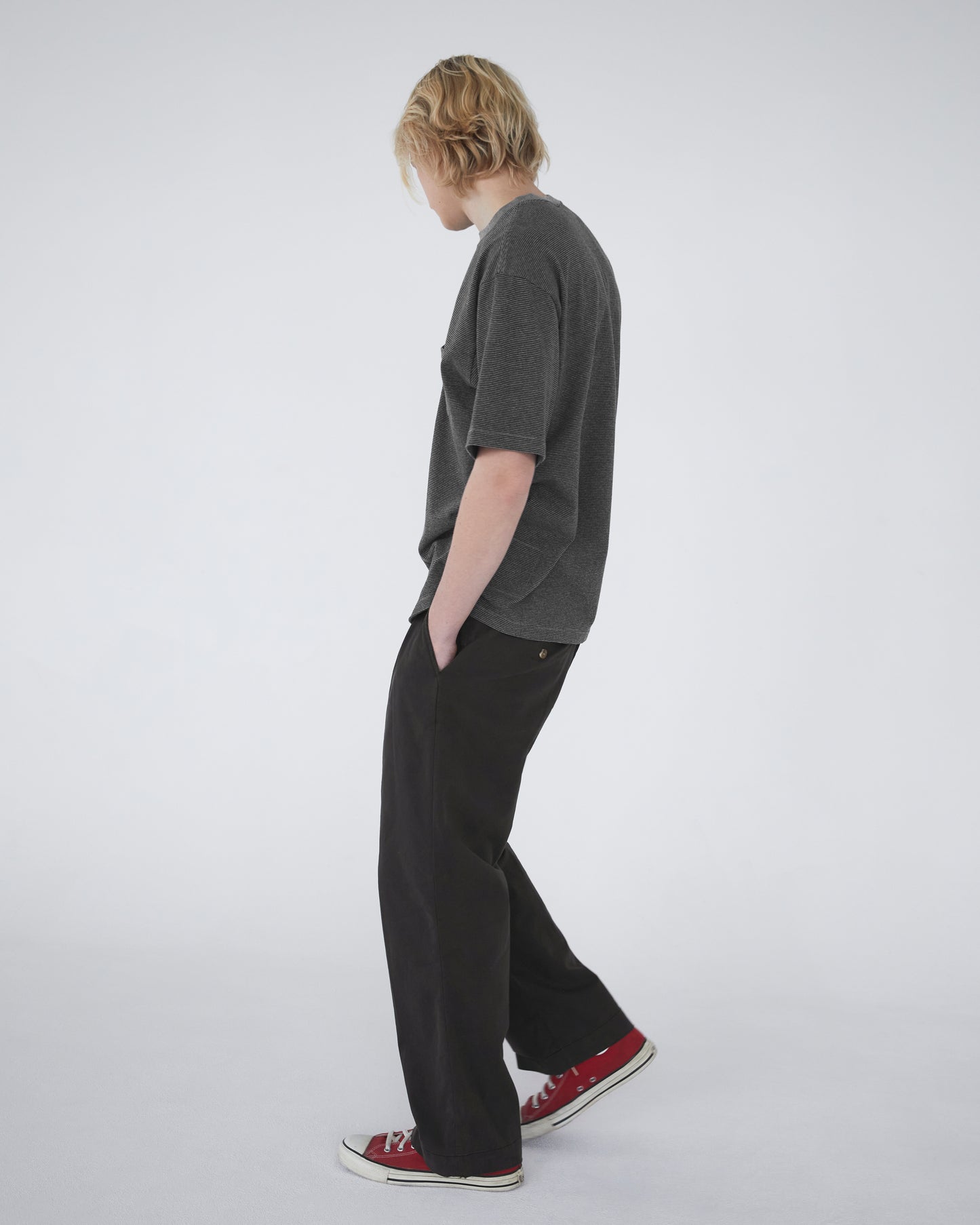 Heather S/S Tee Charcoal