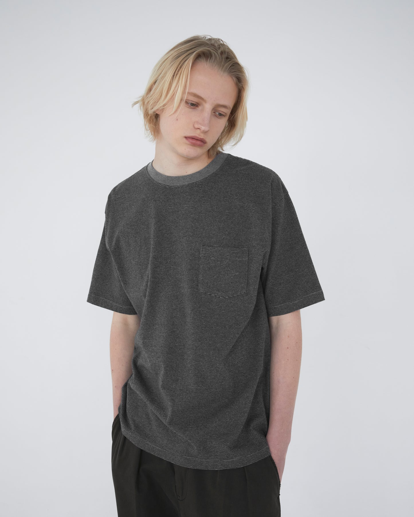 Heather S/S Tee Charcoal