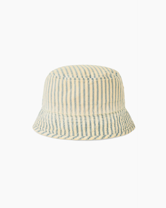 Hickory Bucket Hat Blue Stripe