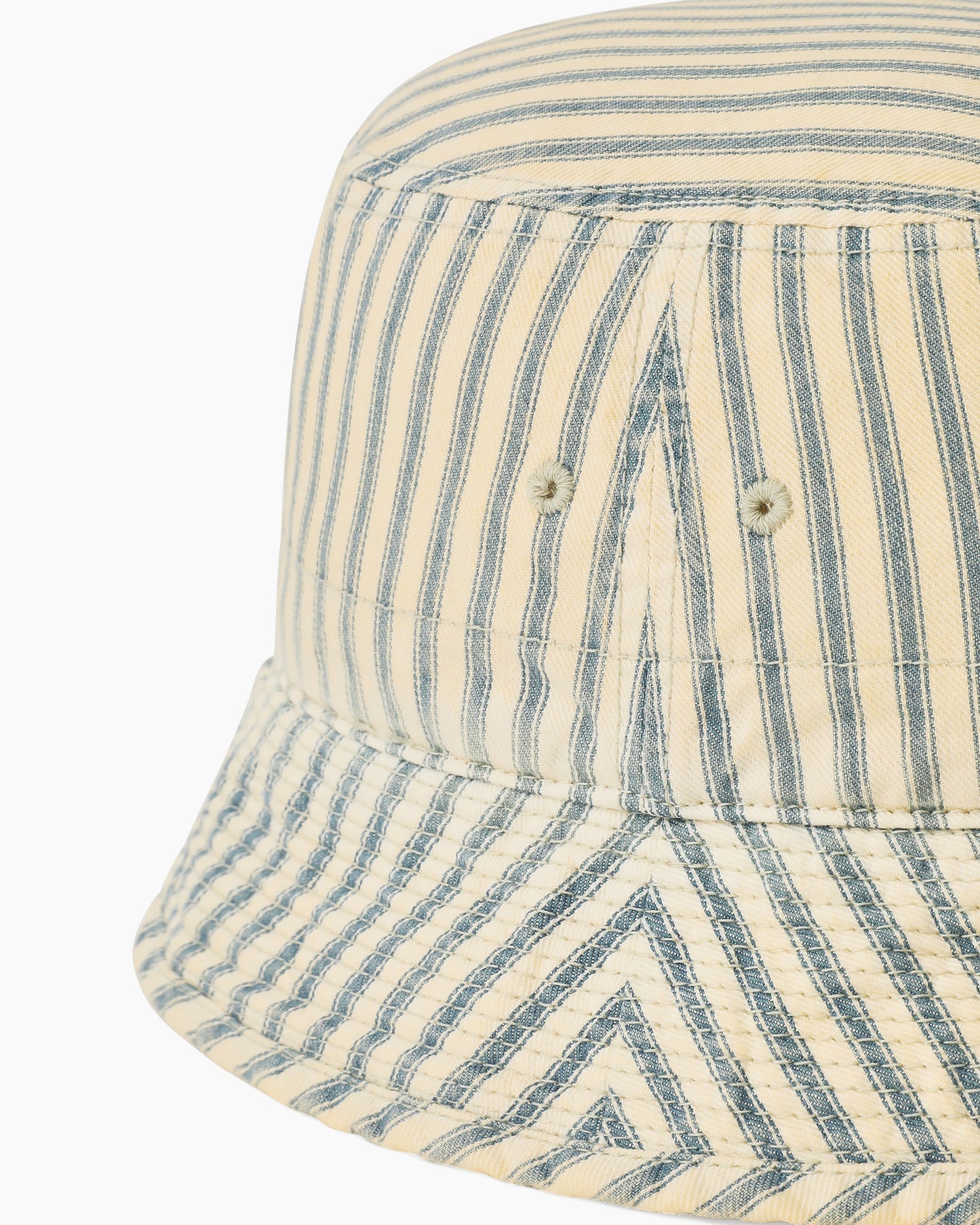 Hickory Bucket Hat Blue Stripe