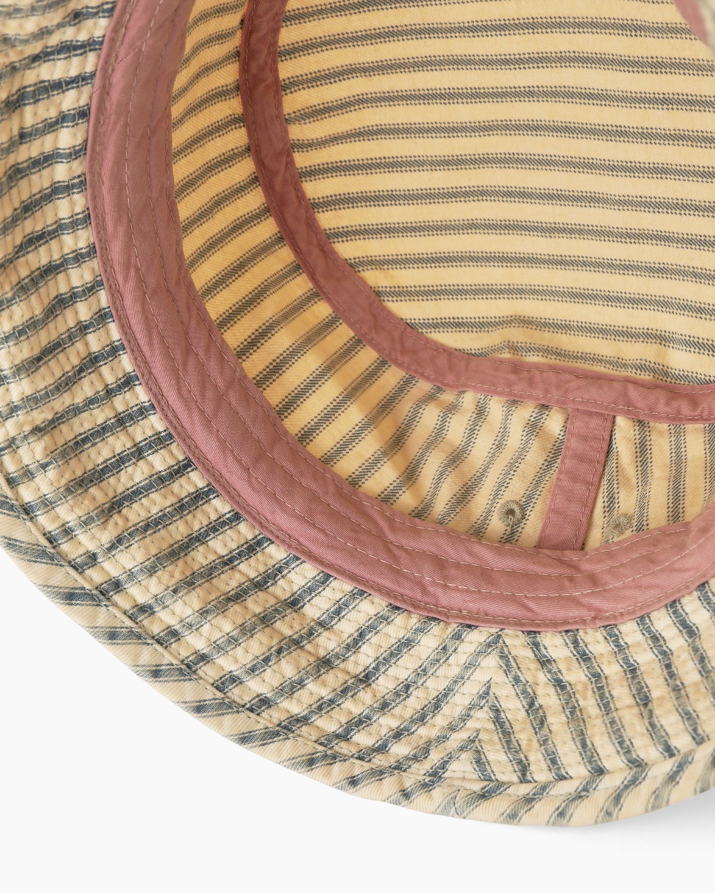 Hickory Bucket Hat Blue Stripe