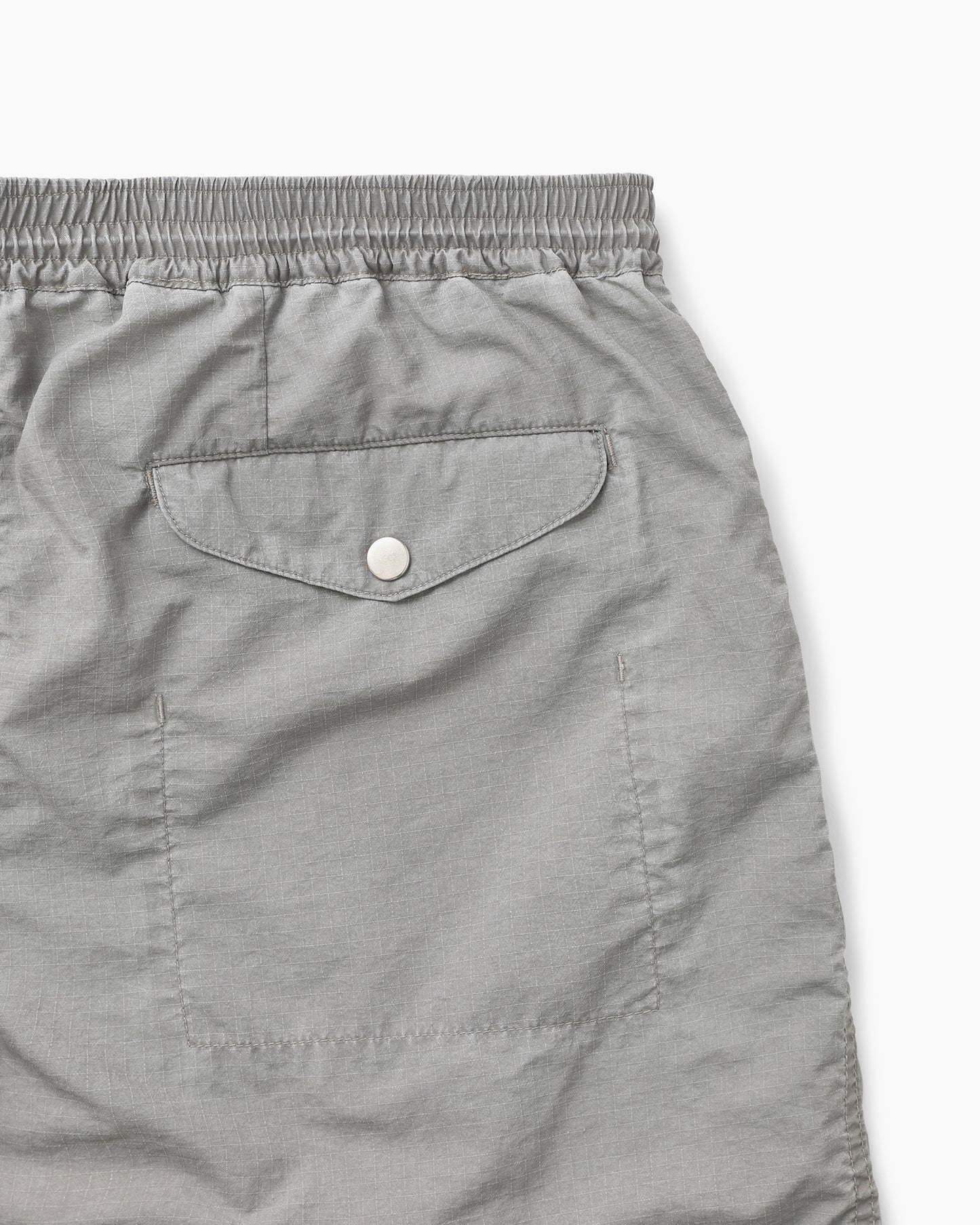 Hiker Easy Shorts Nylon Ripstop Pigment Dye Gray