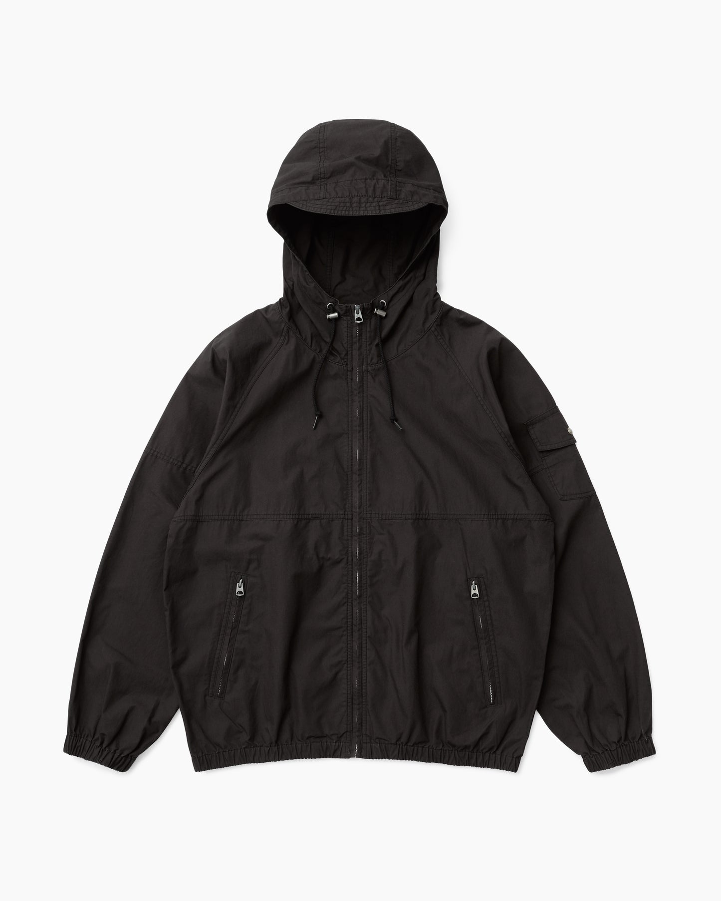 Hooded Wind Jacket Black