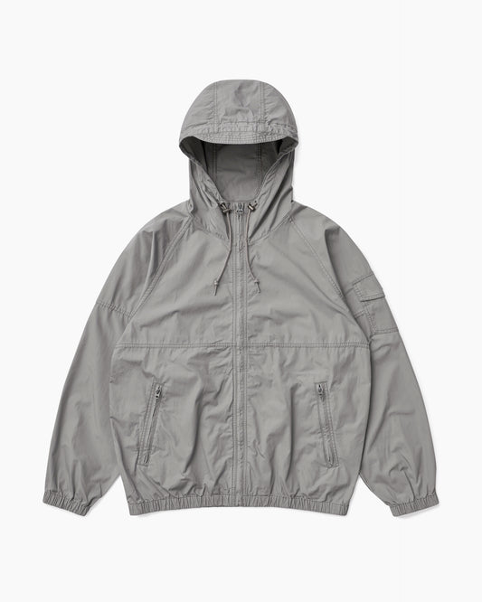 Hooded Wind Jacket Grey