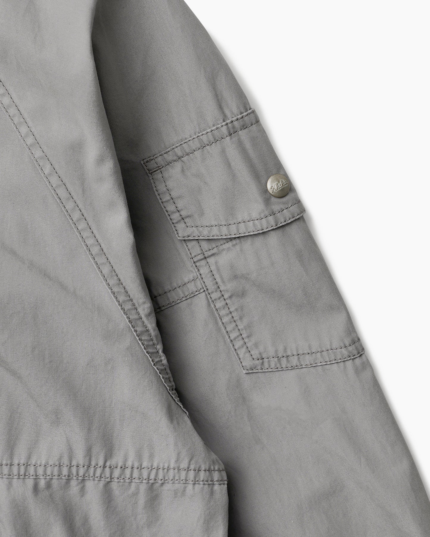 Hooded Wind Jacket Grey