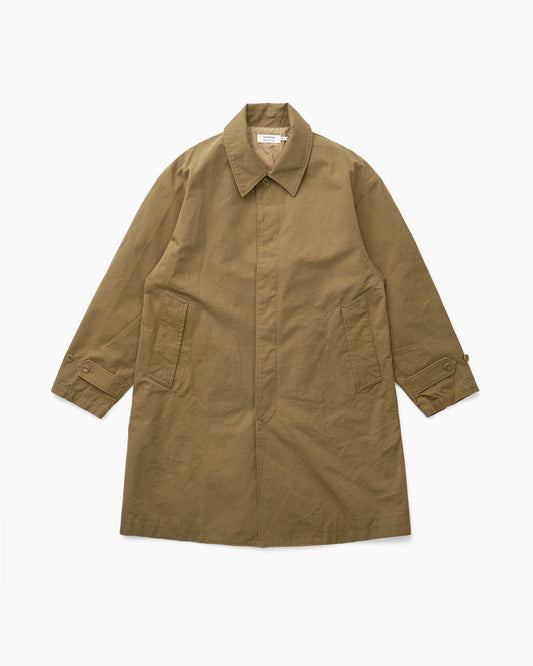 Khakis nonnative DWELLER COAT C/Li CANVAS WITH WINDSTOPPER® Beige