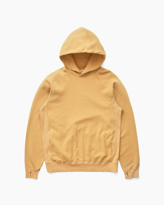 Khakis nonnative DWELLER HOODED PULLOVER COTTON SWEAT Camel