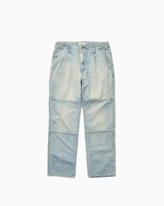 Khakis nonnative WORKER TROUSERS COTTON 11.5oz DENIM VW Indigo