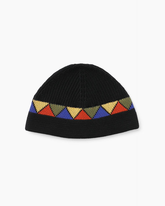 Loop Knit Hat Black