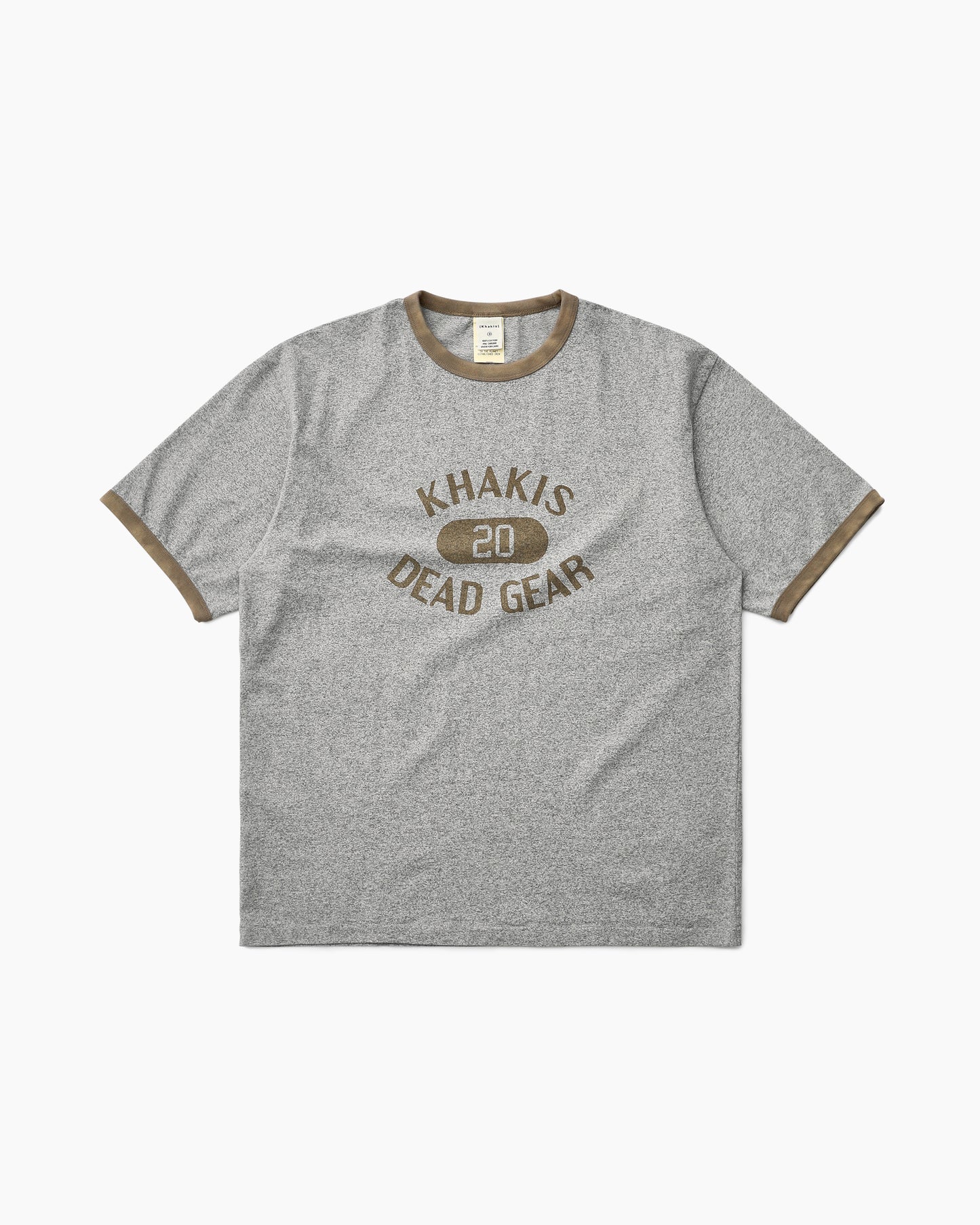 Major Ringer Tee Grey