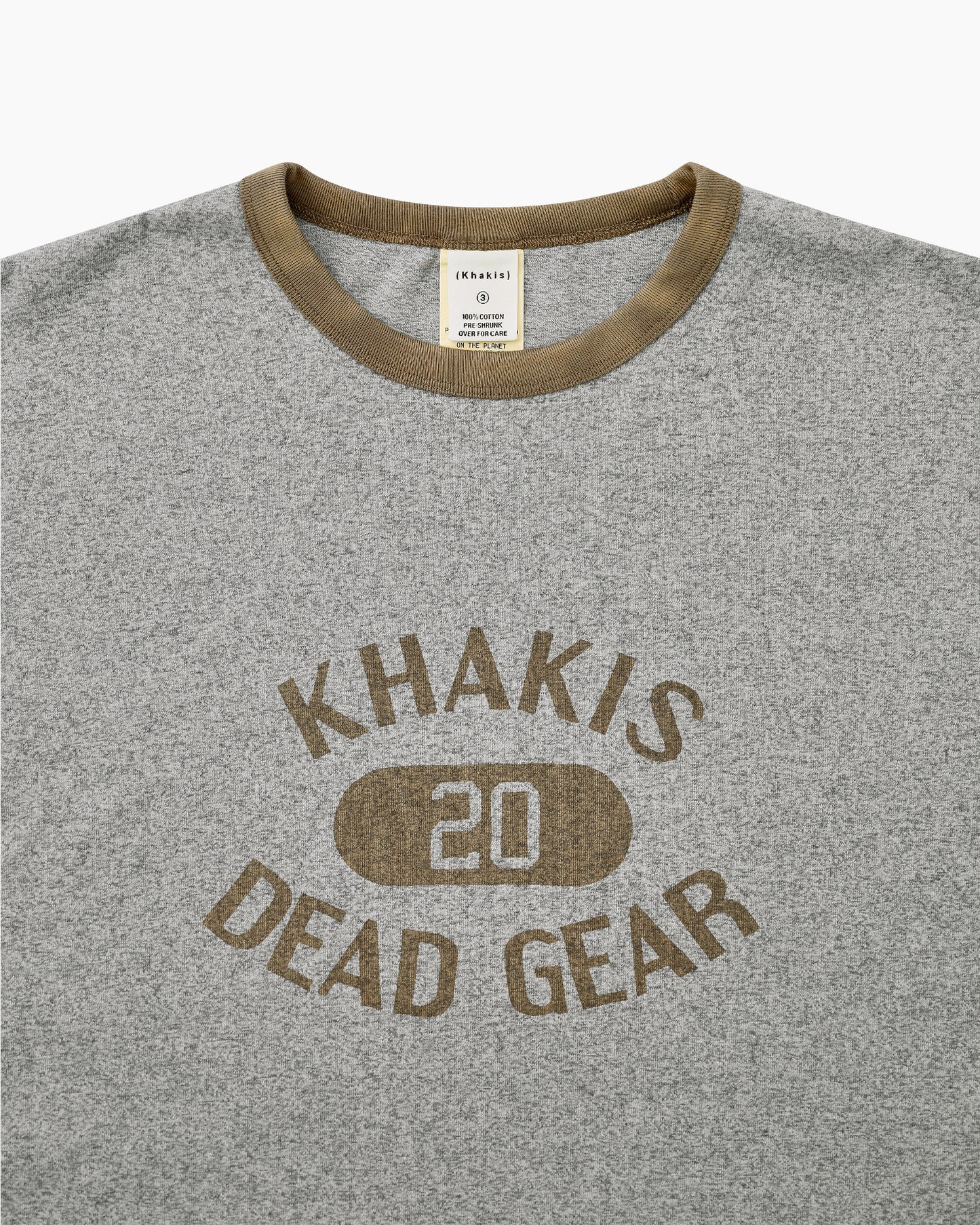 Major Ringer Tee Grey